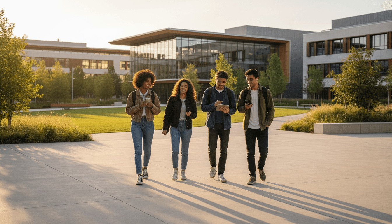 University campus field marketing activation with branded booth
